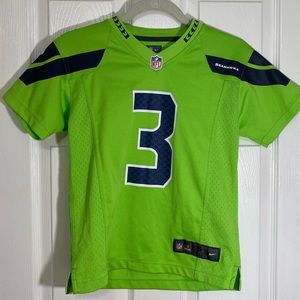 🍭NFL/Nike SM Seattle SeaHawks Kids Wilson3 Jersey
